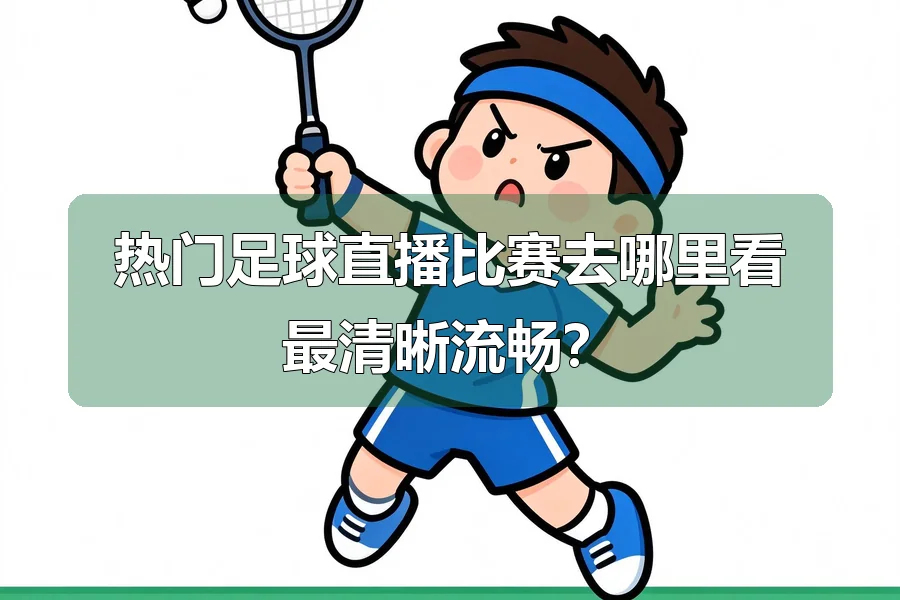 热门足球直播比赛去哪里看最清晰流畅?